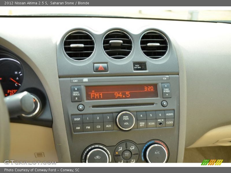 Saharan Stone / Blonde 2012 Nissan Altima 2.5 S