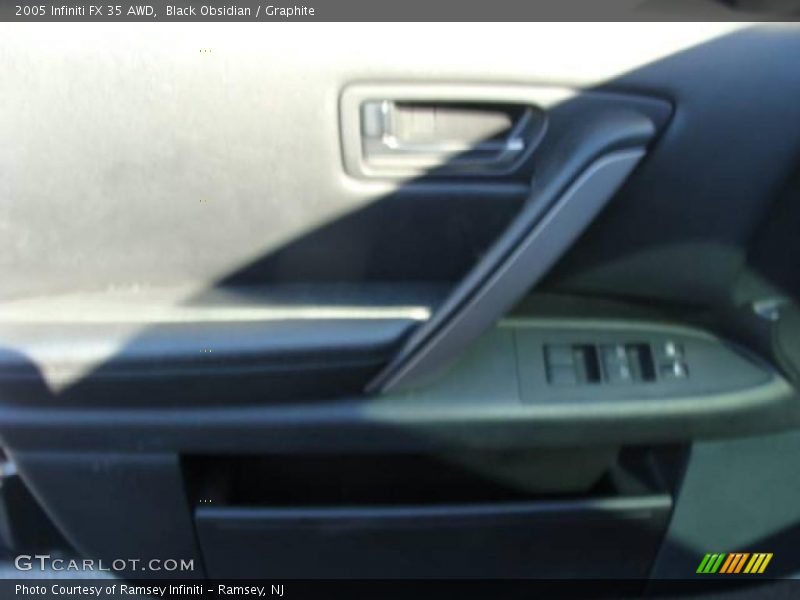Black Obsidian / Graphite 2005 Infiniti FX 35 AWD