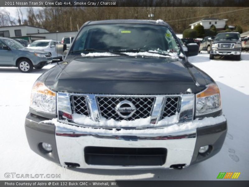 Smoke Gray / Charcoal 2011 Nissan Titan SV Crew Cab 4x4