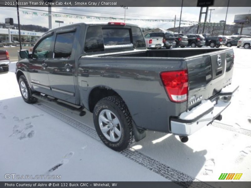 Smoke Gray / Charcoal 2011 Nissan Titan SV Crew Cab 4x4