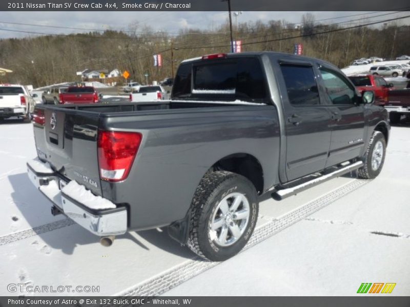 Smoke Gray / Charcoal 2011 Nissan Titan SV Crew Cab 4x4