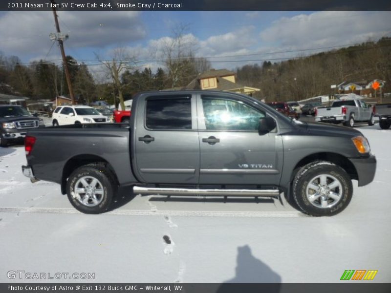 Smoke Gray / Charcoal 2011 Nissan Titan SV Crew Cab 4x4