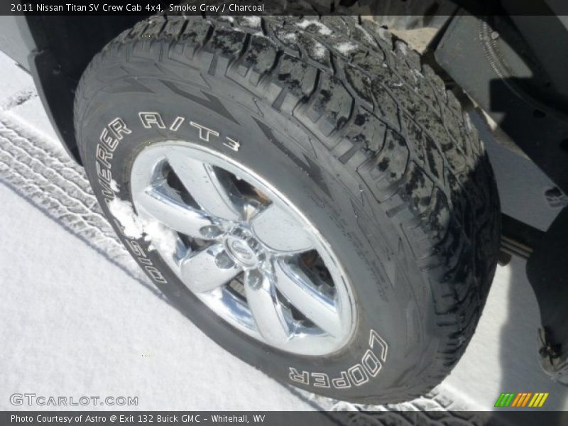 Smoke Gray / Charcoal 2011 Nissan Titan SV Crew Cab 4x4
