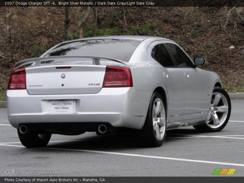 Bright Silver Metallic / Dark Slate Gray/Light Slate Gray 2007 Dodge Charger SRT-8