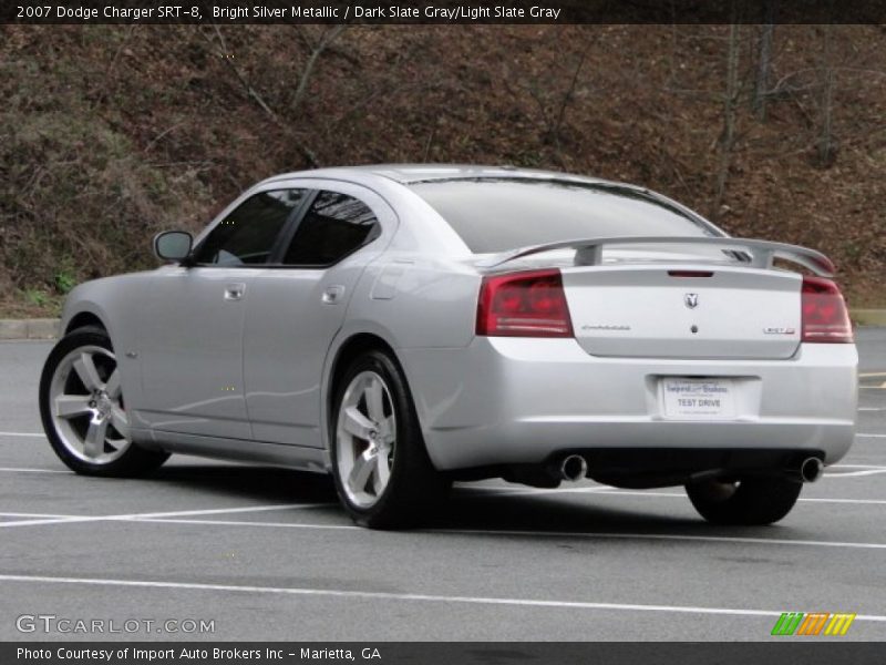 Bright Silver Metallic / Dark Slate Gray/Light Slate Gray 2007 Dodge Charger SRT-8