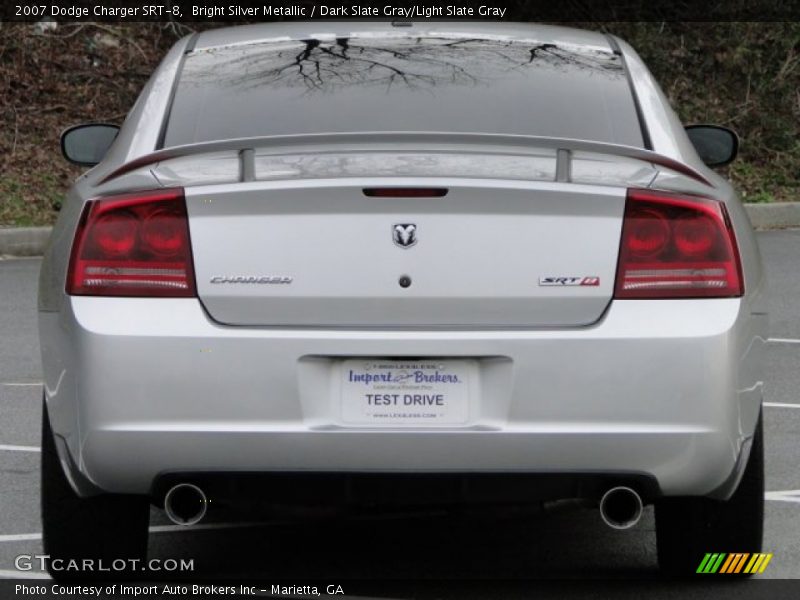 Bright Silver Metallic / Dark Slate Gray/Light Slate Gray 2007 Dodge Charger SRT-8