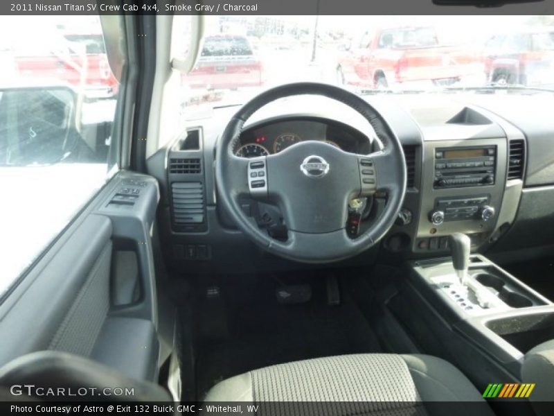 Smoke Gray / Charcoal 2011 Nissan Titan SV Crew Cab 4x4