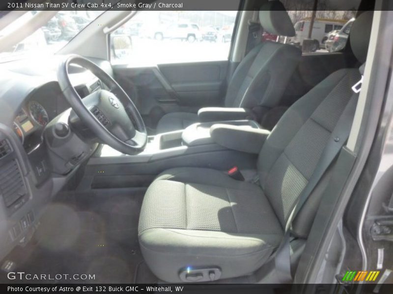 Smoke Gray / Charcoal 2011 Nissan Titan SV Crew Cab 4x4