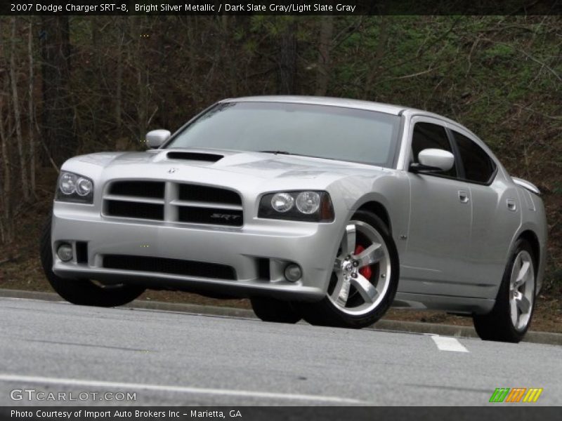 Bright Silver Metallic / Dark Slate Gray/Light Slate Gray 2007 Dodge Charger SRT-8