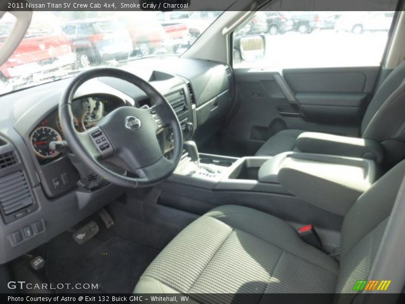 Smoke Gray / Charcoal 2011 Nissan Titan SV Crew Cab 4x4