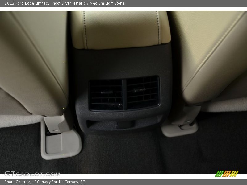 Ingot Silver Metallic / Medium Light Stone 2013 Ford Edge Limited