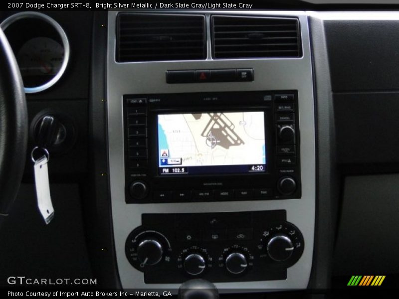 Navigation of 2007 Charger SRT-8