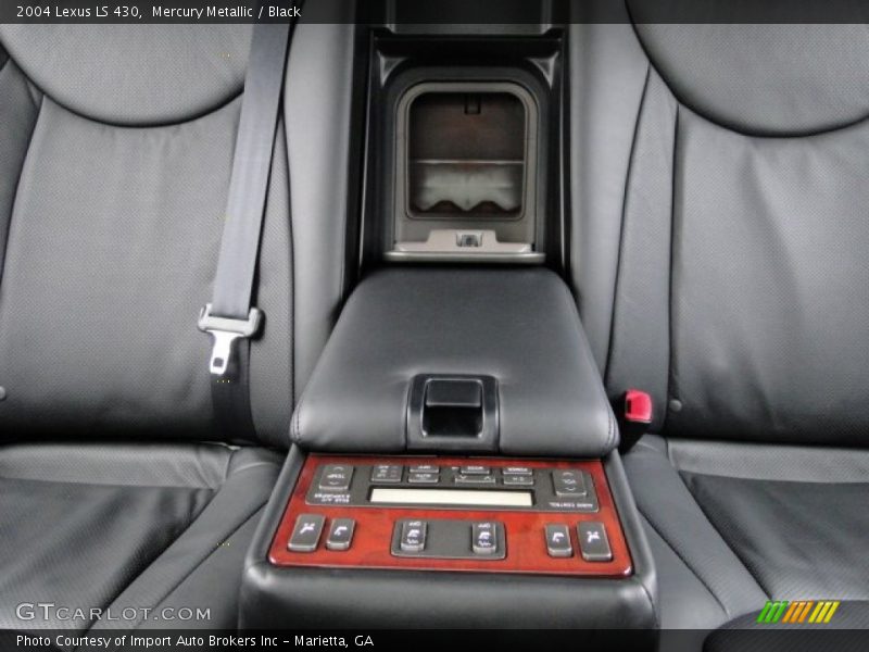 Mercury Metallic / Black 2004 Lexus LS 430