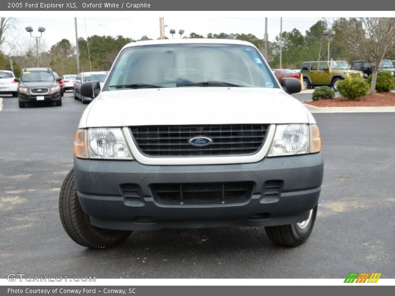 Oxford White / Graphite 2005 Ford Explorer XLS