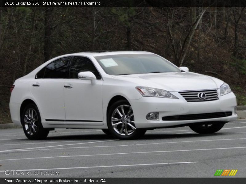 Starfire White Pearl / Parchment 2010 Lexus ES 350