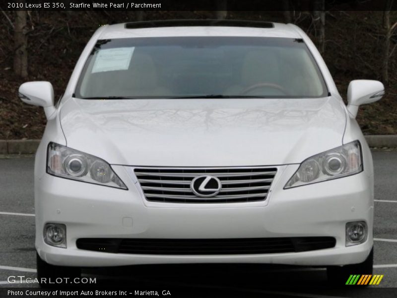 Starfire White Pearl / Parchment 2010 Lexus ES 350