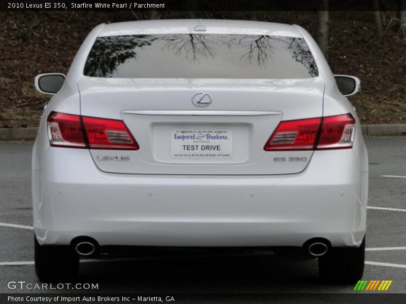 Starfire White Pearl / Parchment 2010 Lexus ES 350