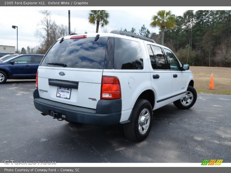 Oxford White / Graphite 2005 Ford Explorer XLS