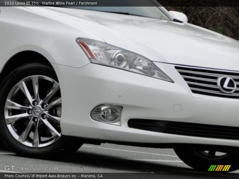 Starfire White Pearl / Parchment 2010 Lexus ES 350
