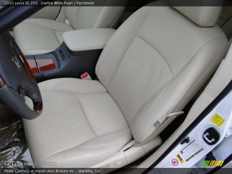 Starfire White Pearl / Parchment 2010 Lexus ES 350