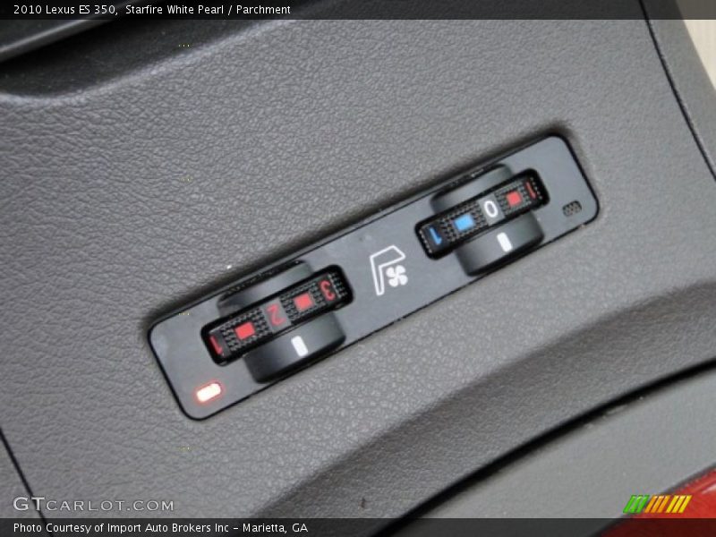 Starfire White Pearl / Parchment 2010 Lexus ES 350