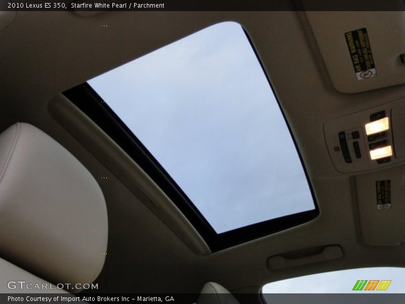 Starfire White Pearl / Parchment 2010 Lexus ES 350