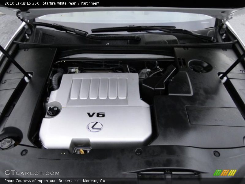 Starfire White Pearl / Parchment 2010 Lexus ES 350