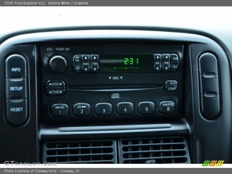 Oxford White / Graphite 2005 Ford Explorer XLS