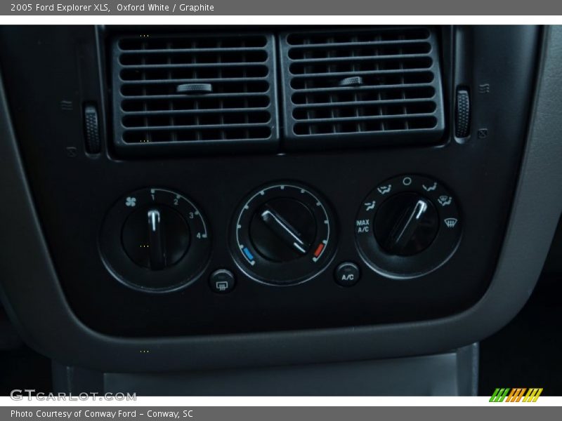Oxford White / Graphite 2005 Ford Explorer XLS