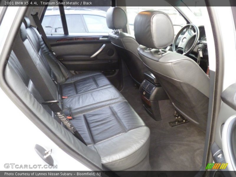 Titanium Silver Metallic / Black 2001 BMW X5 4.4i
