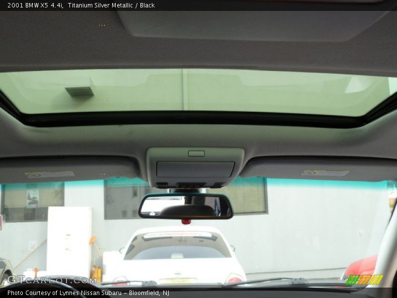 Titanium Silver Metallic / Black 2001 BMW X5 4.4i