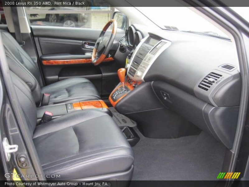 Front Seat of 2008 RX 350 AWD