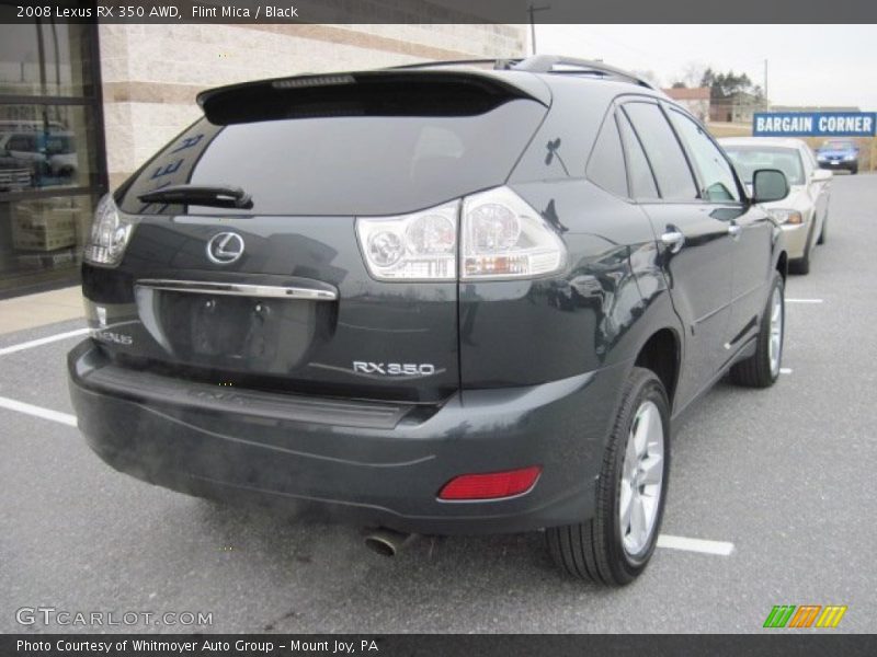 Flint Mica / Black 2008 Lexus RX 350 AWD