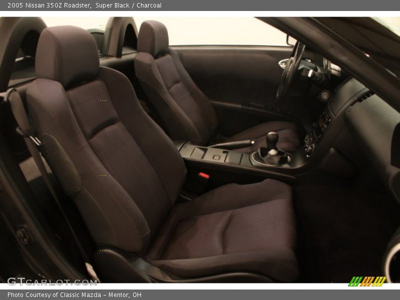 Super Black / Charcoal 2005 Nissan 350Z Roadster