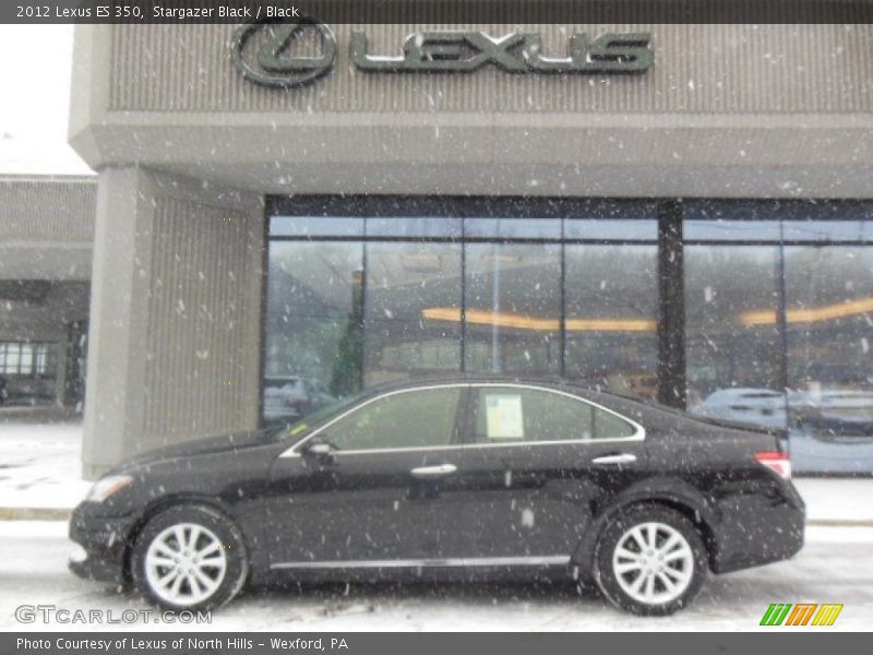 Stargazer Black / Black 2012 Lexus ES 350