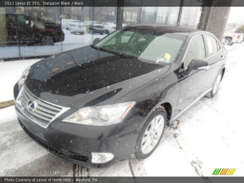 Stargazer Black / Black 2012 Lexus ES 350