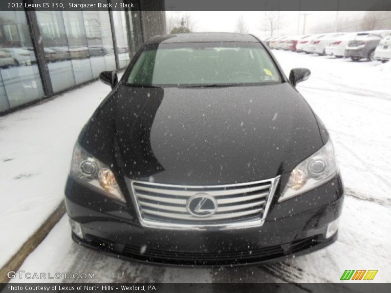 Stargazer Black / Black 2012 Lexus ES 350