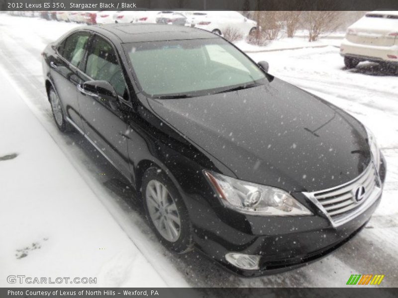 Stargazer Black / Black 2012 Lexus ES 350
