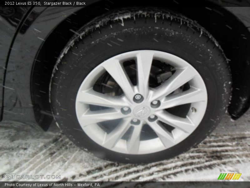 Stargazer Black / Black 2012 Lexus ES 350
