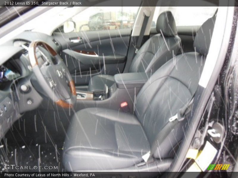 Stargazer Black / Black 2012 Lexus ES 350