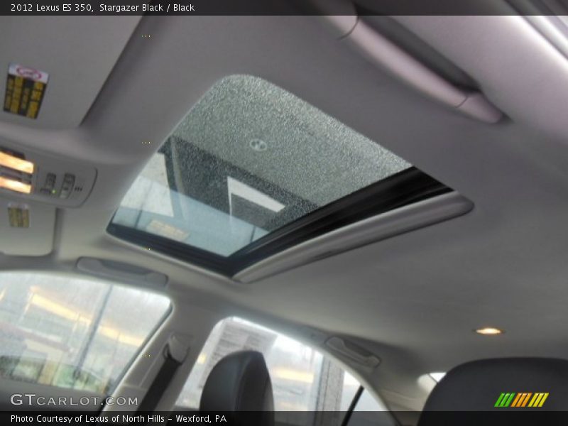 Stargazer Black / Black 2012 Lexus ES 350