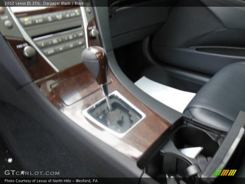 Stargazer Black / Black 2012 Lexus ES 350