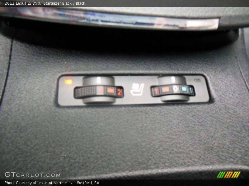 Stargazer Black / Black 2012 Lexus ES 350