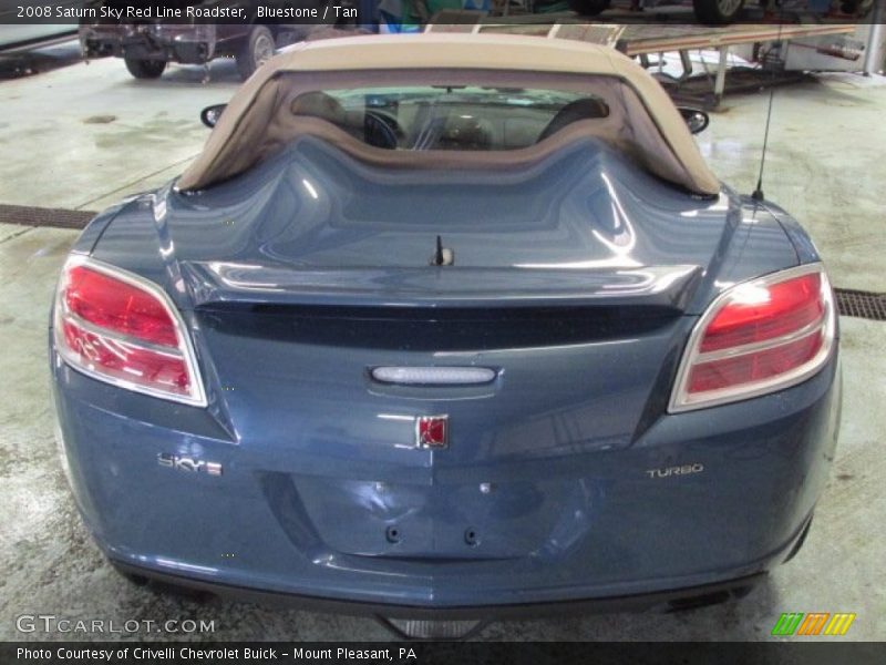 Bluestone / Tan 2008 Saturn Sky Red Line Roadster