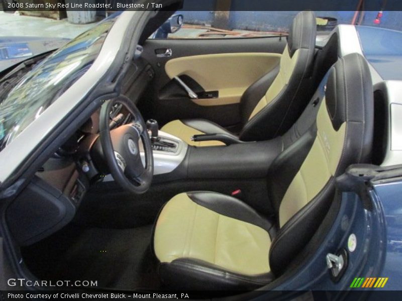 Bluestone / Tan 2008 Saturn Sky Red Line Roadster