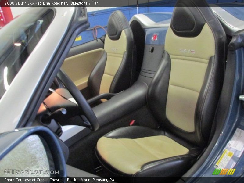 Bluestone / Tan 2008 Saturn Sky Red Line Roadster