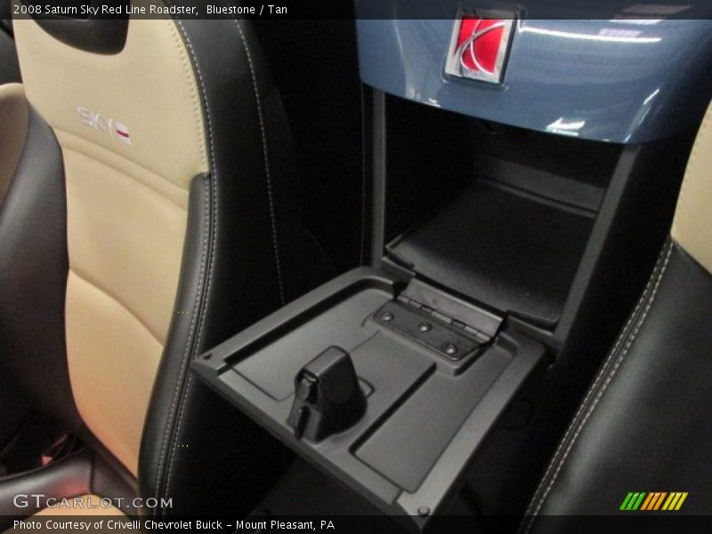Bluestone / Tan 2008 Saturn Sky Red Line Roadster