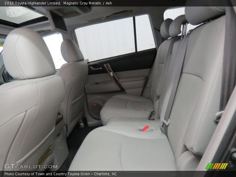 Magnetic Gray Metallic / Ash 2012 Toyota Highlander Limited