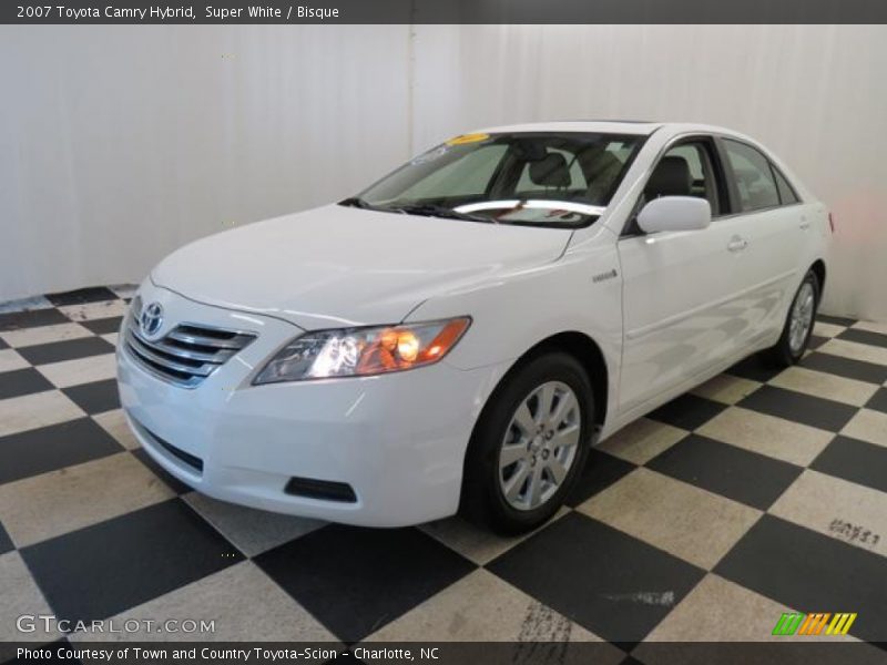 Super White / Bisque 2007 Toyota Camry Hybrid
