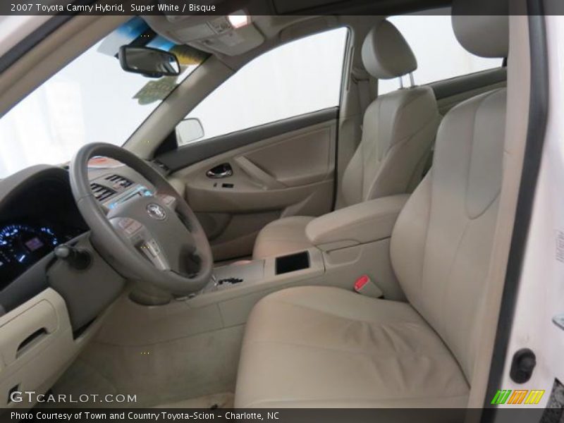 Super White / Bisque 2007 Toyota Camry Hybrid